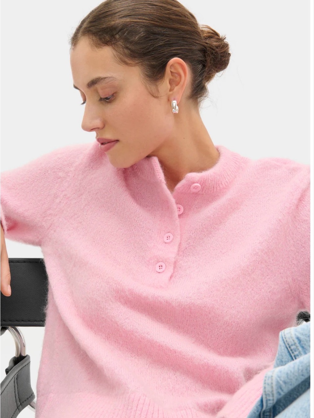 ALIGNE NWT HENNY MOHAIR KNITTED JUMPER xs